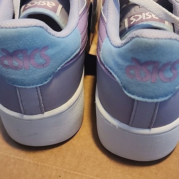 ASICS Women's  Japan S PF Sneakers Purple and White colorway Sneakers size 10.5 - Picture 3 of 9